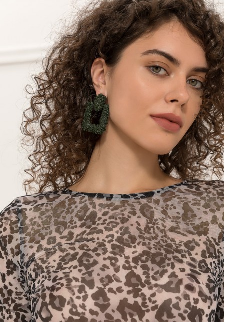 Mπλούζα animal print